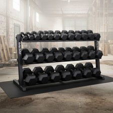 Body-Solid 5-70 lb. Rubber Dumbbell Package w...