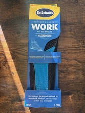 Dr Scholls Massaging Gel WORK Insoles for Men Size 8-14