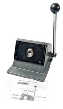 44mm Round Manual Punch Die Cutter Button Maker Machine NIOB