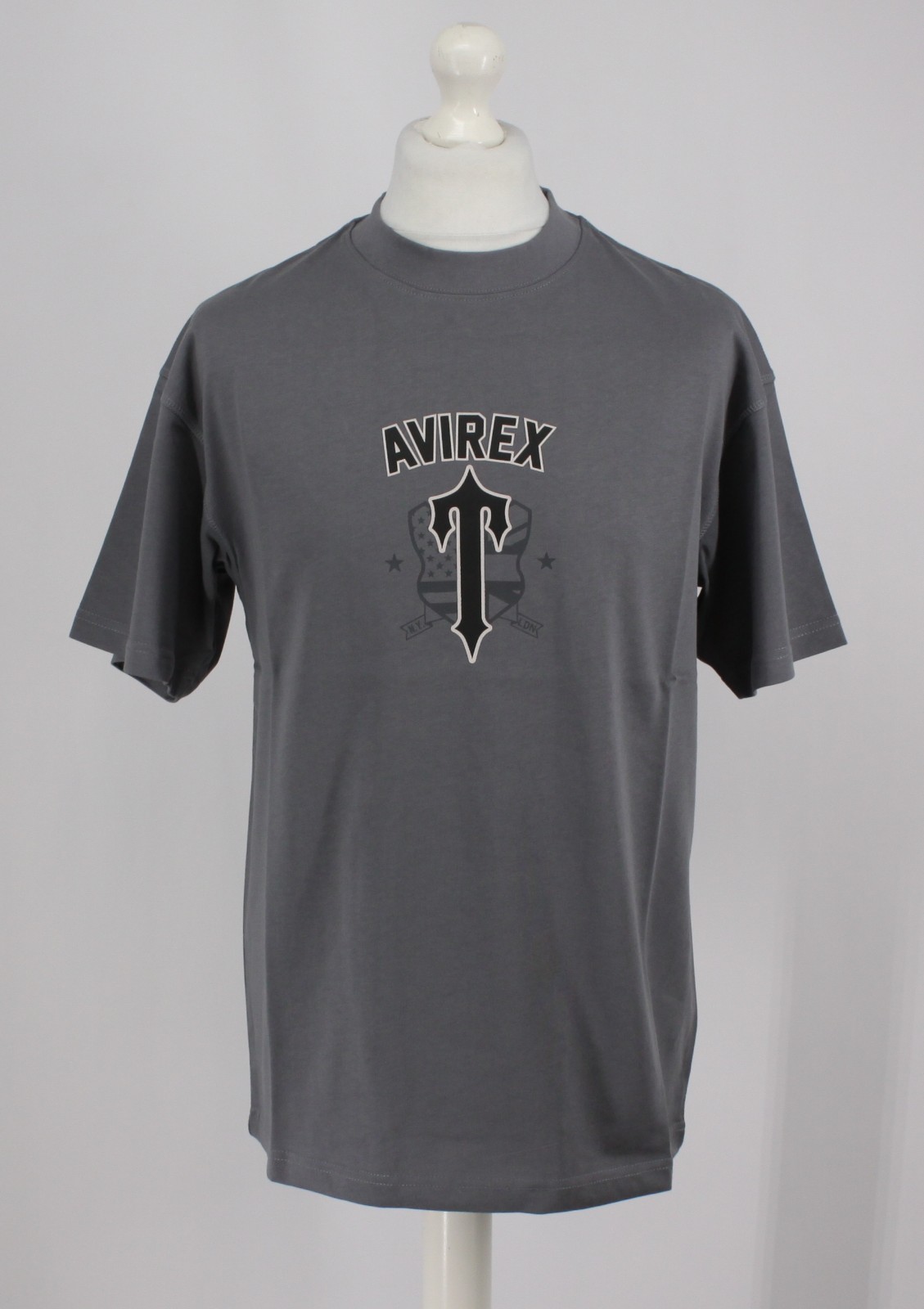 TRAPSTAR X AVIREX LND T-SHIRT GRE IB