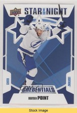 2019 Upper Deck Credentials Star of the Night 3rd Stars Brayden Point READ 6f8