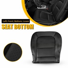 Car Driver Bottom Seat Cover Black Leather For Chevy Colorado Gmc Canyon 2015-22 Car Driver Bottom Seat Cover Black Leather For Chevy Colorado Gmc Canyon 2015-22
