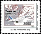 France 2008: personal TP "5 years last Concorde Air France New York - Paris AF 001