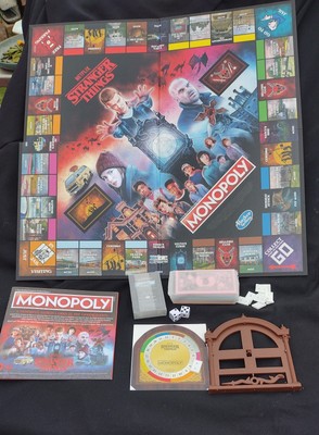Monopoly Stranger Things Edition Board Game Missing Tokens