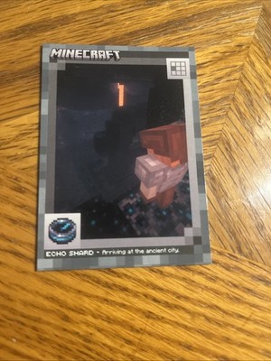 2024 Panini Minecraft #148 Crafting Chronicles Echo Shard - Stone