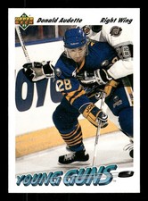 Donald Audette 1991-92 Upper Deck #585 Buffalo Sabres NM