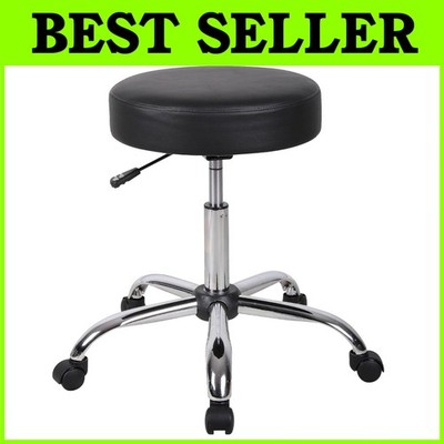 Boss Black Caressoft Medical Stool