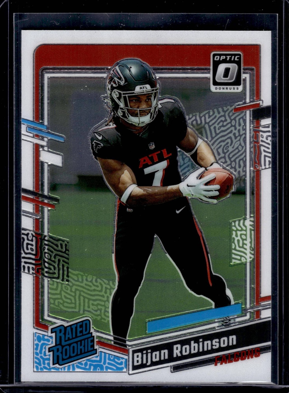 2023 Donruss Optic Bijan Robinson #206 Rated Rookies