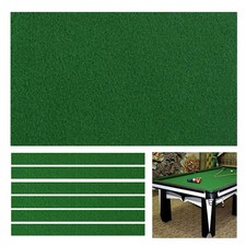 Billiard Cloth Pool Table Felt with 6 Cloth Strips for 7 Foot Table Fast Pre-...