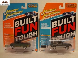 Johnny Lightning 1:64 1983 Ford Ranger Giallo/Bianco Bicolore – JLSP190-4E Gold Classic