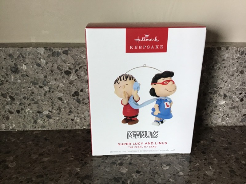 NEW 2024 Hallmark Keepsake The Peanuts Gang : Super Lucy And Linus Ornament
