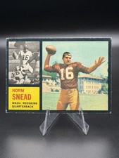 1962 Topps - Norm Snead #164 (RC) Washington Redskins Rookie Vintage