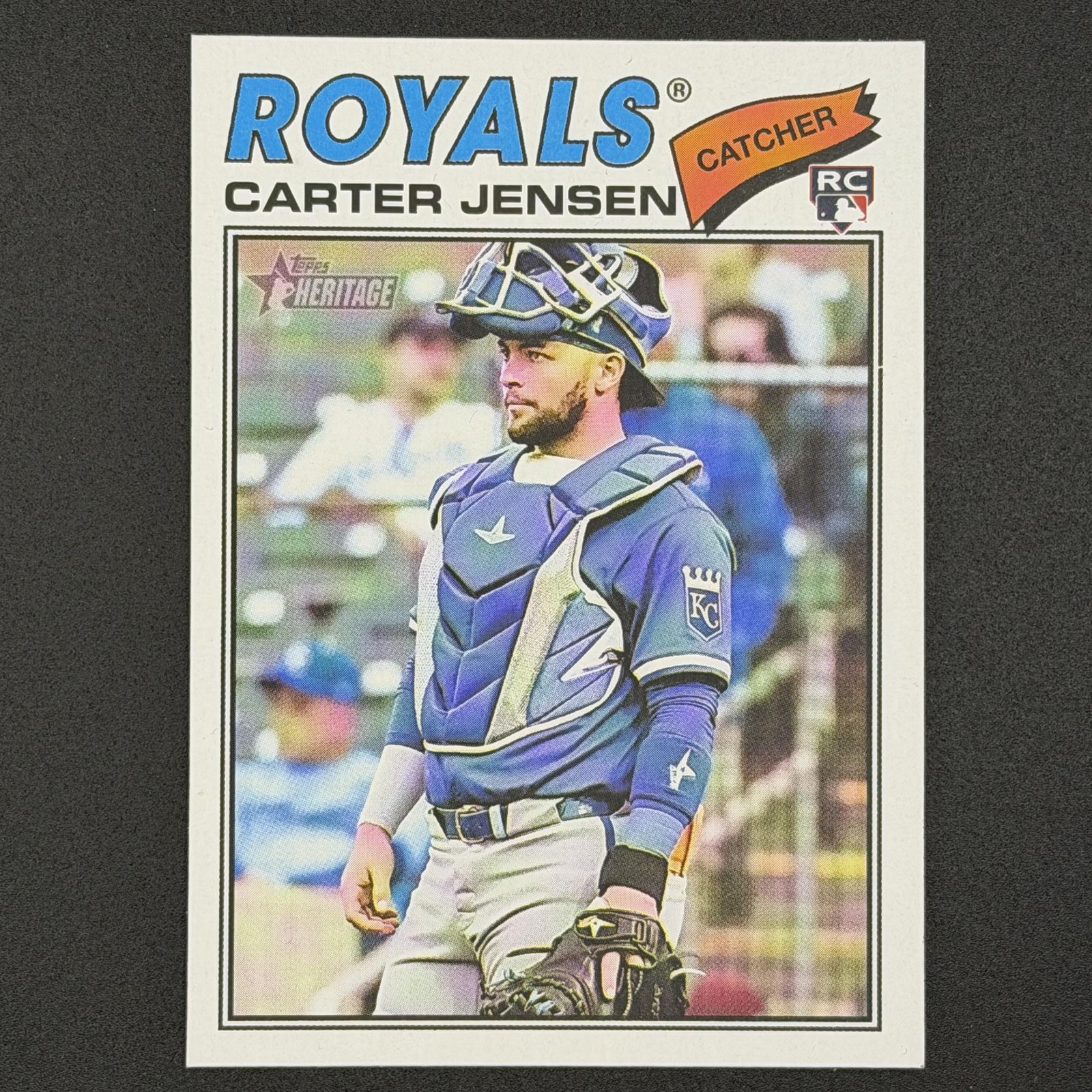 2026 Topps Heritage Carter Jensen #199 Kansas City Royals 4*233