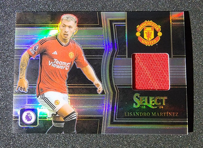 2023-24 Panini Select EPL - Lisandro Martinez - Swatch Prizm Man United  #SM-LM