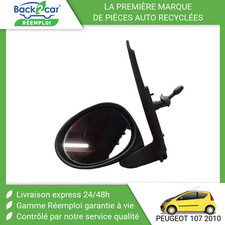 Retroviseur gauche (ou coque) Peugeot 107