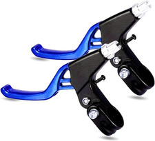 1 Pair Bicycle Brake Levers 2pcs Aluminium Alloy Bike Brake Handle Universal...