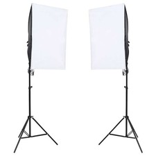 Vidaxl Kit per Studio Fotografico con Set di Luci e Fondale 