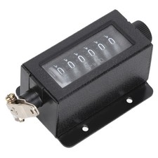 Mechanical Counter 6 Digit Hand Pull Stroke Tally Counter W/ Spring↑