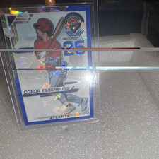 Panini 2025 Prospect Edition Prizm Conor Essenburg #121 Atlanta Serial Numbered