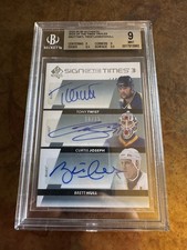 22/23 Sign Of The Times 3- Brett Hull/Curtis Joseph/Tony Twist