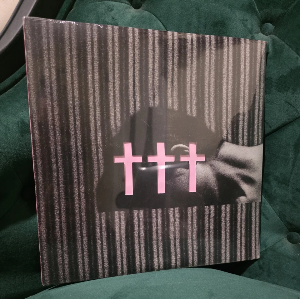 Crosses 10" EP Vinyl Set - SEALED - Pink, Blue, Yellow (Chino Moreno, Deftones)  - Image 4 of 4