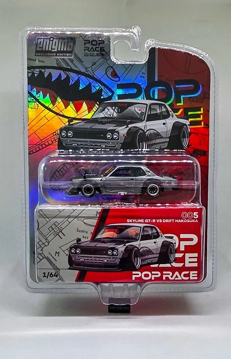 POP RACE ENIGMA NISSAN SKYLINE GT-R V8 DRIFT HAKOSUKA REGULAR