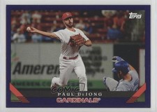 2019 Topps Archives 1993 Design Purple 165/175 Paul DeJong #287 0d4
