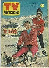 TV WEEK (Victoria) August 24 1963 LORRAE DESMOND