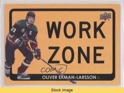 2021-22 Upper Deck Series 1 Work Zone Oliver Ekman-Larsson #WZ-3 READ kr0