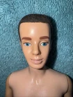 Vintage 1960's Mattel Ken Flocked Hair Straight Leg Doll Japan Patent Pending