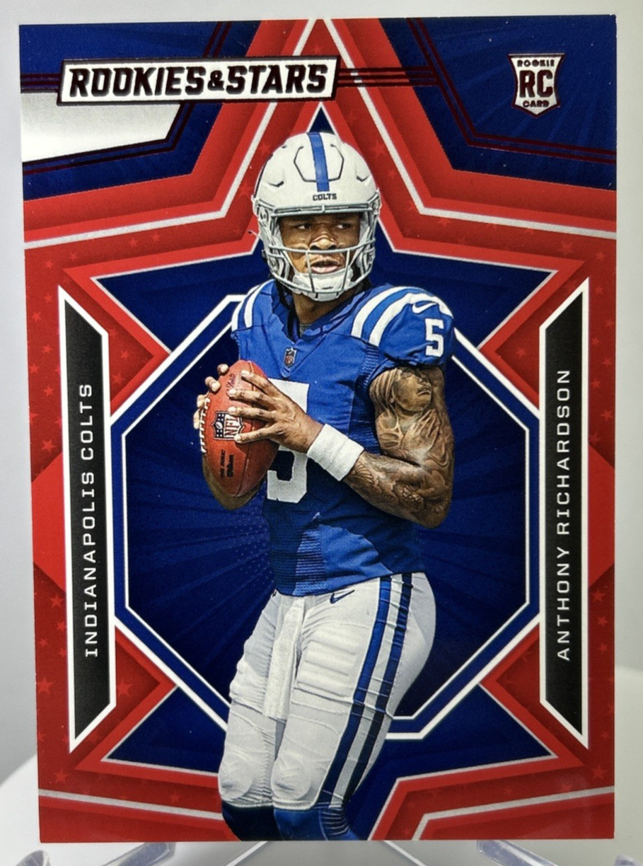 2023 Panini Rookies & Stars - Rookie Parallel Anthony Richardson #102 Red (RC)