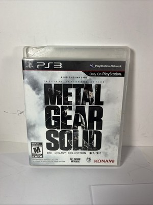Konami Metal Gear Solid: The Legacy Collection PS3 NTSC-U/C M 2013 READ!!