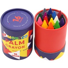 Jumbo Crayons for Toddlers, 16 Colors Non Toxic Crayons, Easy to Hold Large Cray