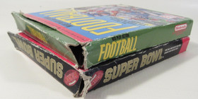 Tecmo Super Bowl & NES Football (Nintendo NES, 1991) Game Cartridge & Box