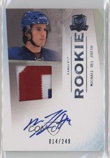 2009 Upper Deck The Cup 14/249 Michael Del Zotto RPA Rookie Patch Auto RC 0bz8