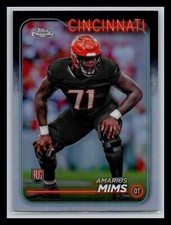 Amarius Mims Rookie Cincinnati Bengals 2024 Topps Chrome #271 Refractor