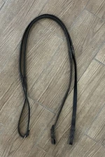 Stubben Rubber Reins - Size Full, Brown