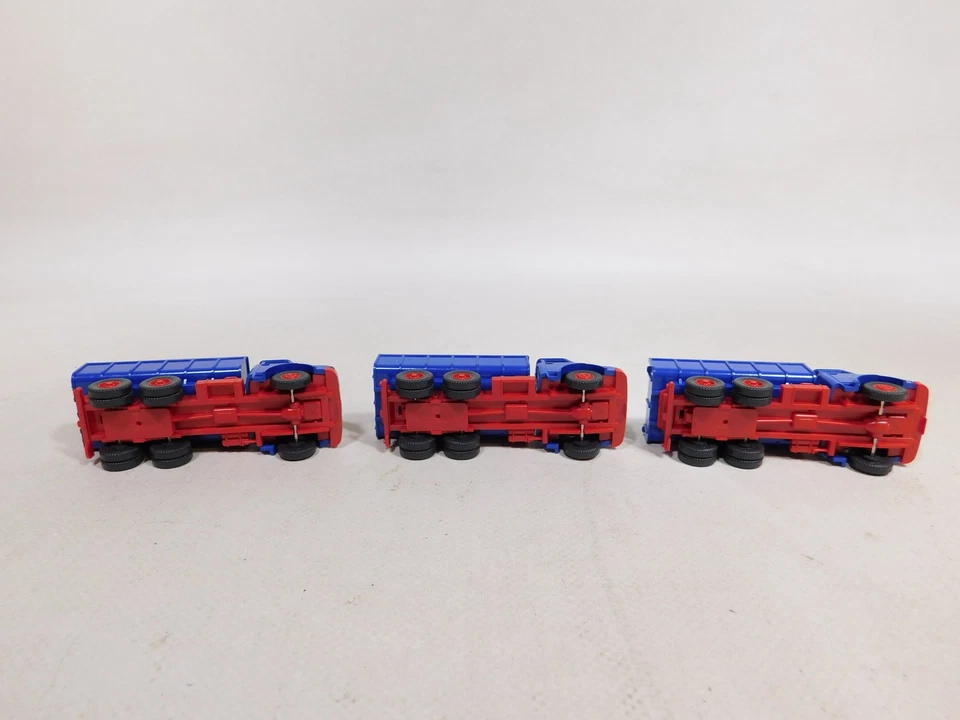 3X H0 1:87 Modelo LKW Kipper MAN Con Volquete Azul TOP #DX225-0,5 - Imagen 3 de 4