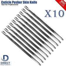 STAINLESS STEEL INGROWN TOENAIL LIFTER NAIL FILE PEDICURE PODIATRIST TOOLS SET