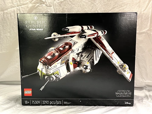 LEGO Star Wars Republic Gunship 75309 UCS Set Sealed - Retired 2023 - Clone Wars