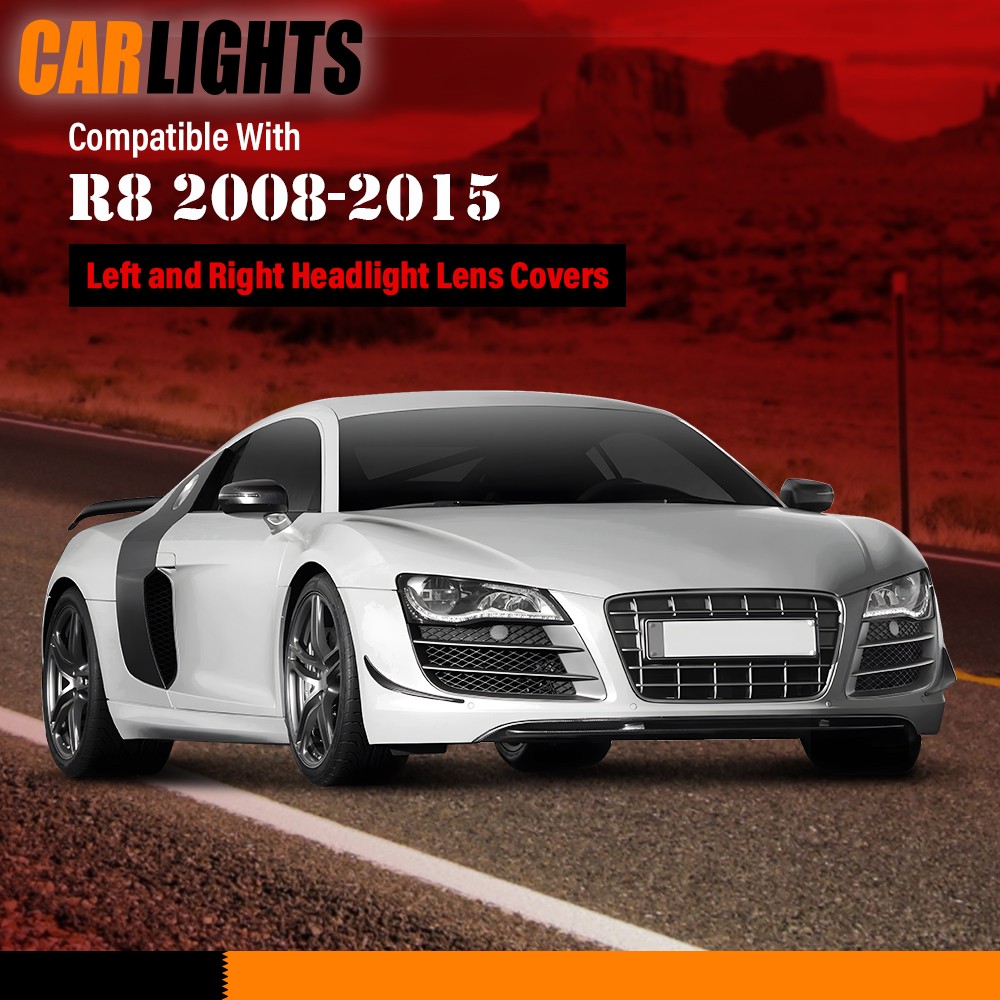Audi R8 2007-2015 Headlight lens