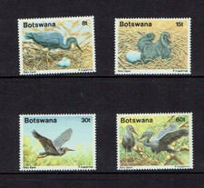 Botswana: 1989, Birds - Slatey Egret,  MNH set.