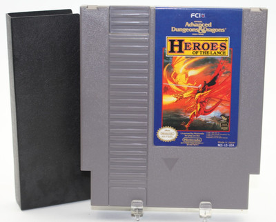 Advanced Dungeons & Dragons: Heroes of the Lance NES Nintendo - Tested Working