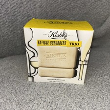 Kiehl Fatigue Scrubbers Ultimate Man Body Scrub Soap Trio Bars Ultimate Man Soap
