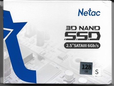 Netac 128gb SSD SATA III 2.5'' Internal Solid State Hard Drive Disk for Laptop