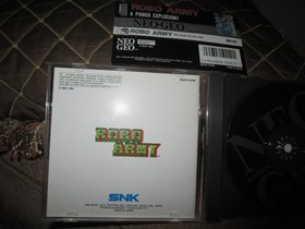 NEO GEO CD Robo Army English with spine card