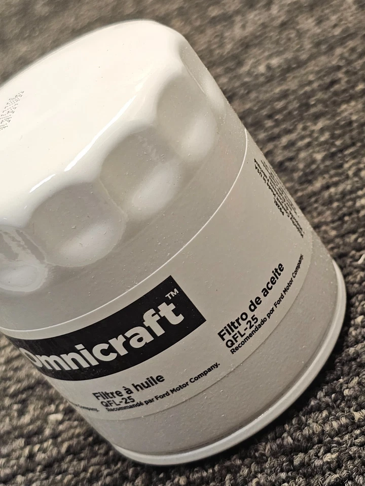 (CANTIDAD 12) Filtro de aceite de motor Omnicraft QFL-25 para Buick Chevy GMC Jeep Ram Foto 2 de 4