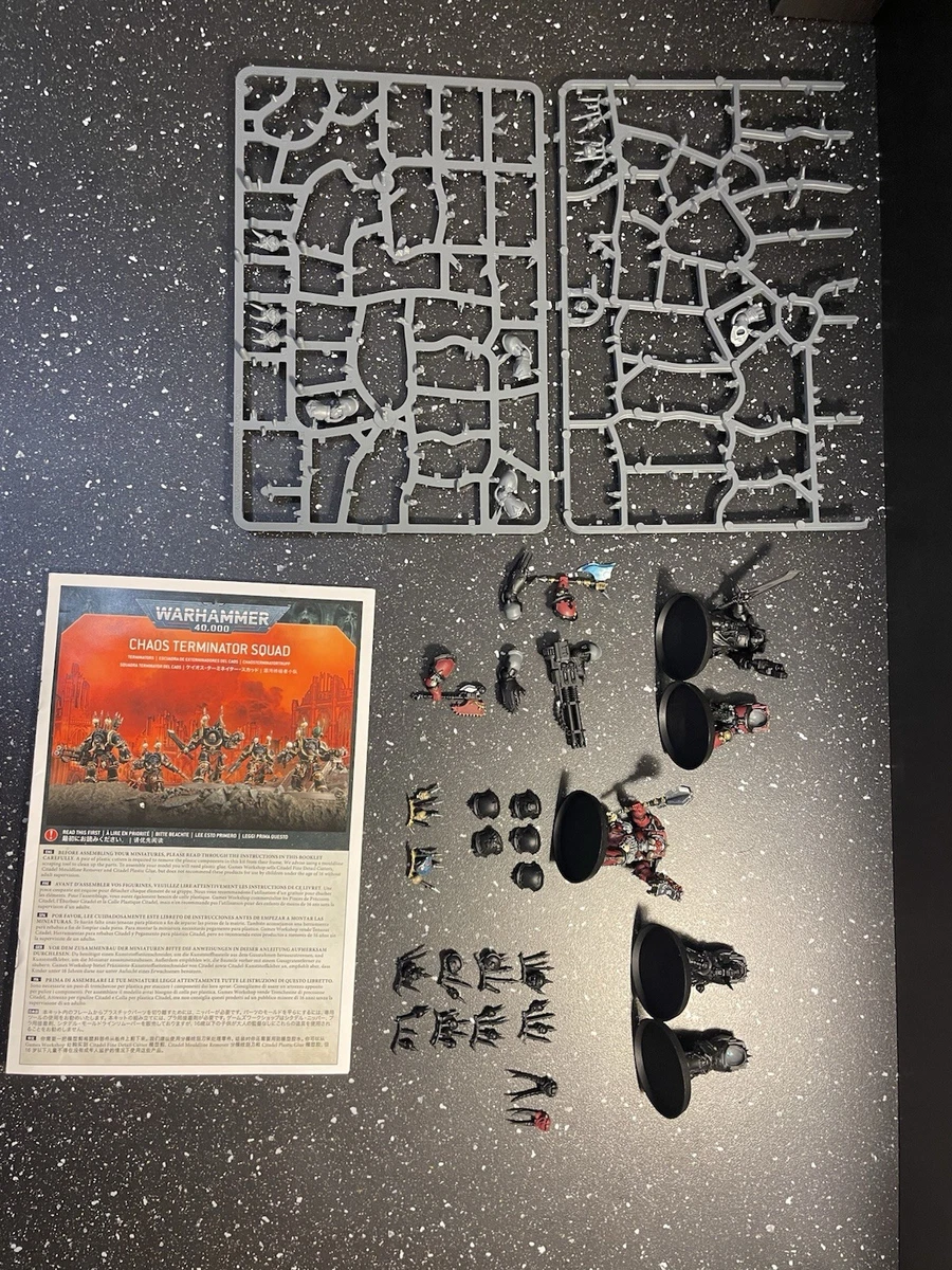 WARHAMMER CHAOS BLACK Legion Abaddon Painted-Metal EUR 10,00 - FR