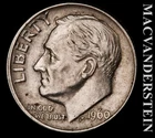 1960-D Silver Roosevelt Dime - Scarce  Better Date  No Reserve  #L4715