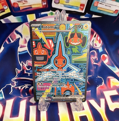 Pokemon Rotom V 126/094 Ultra Rare Full Art Holo English 190 HP